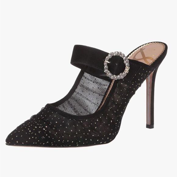 Sam Edelman Shoes Halo Fabric Pointed Sz 9 - Picture 1 of 9